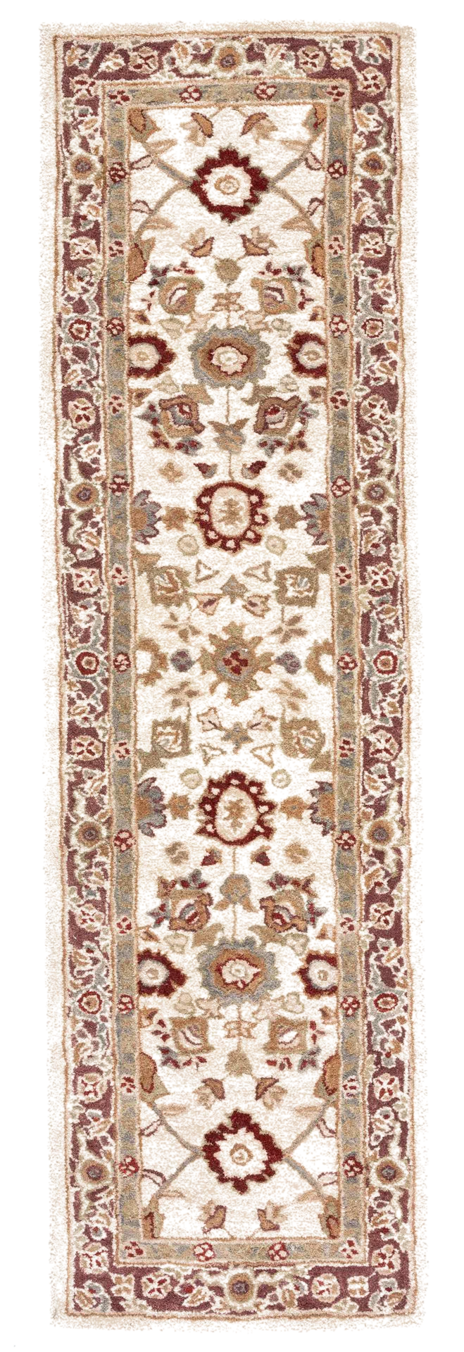 Anatolia Floral Medallion Hand-Tufted Wool Rug