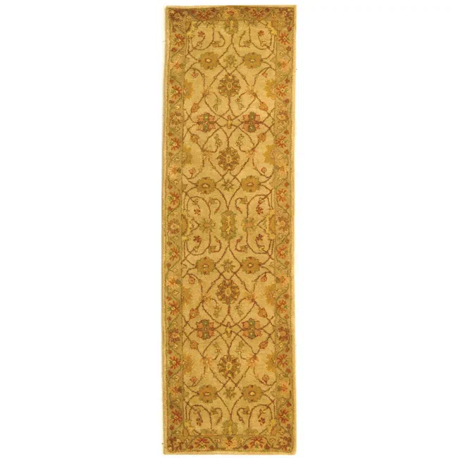 Antiquity Rosette Trellis Hand-Tufted Wool Rug