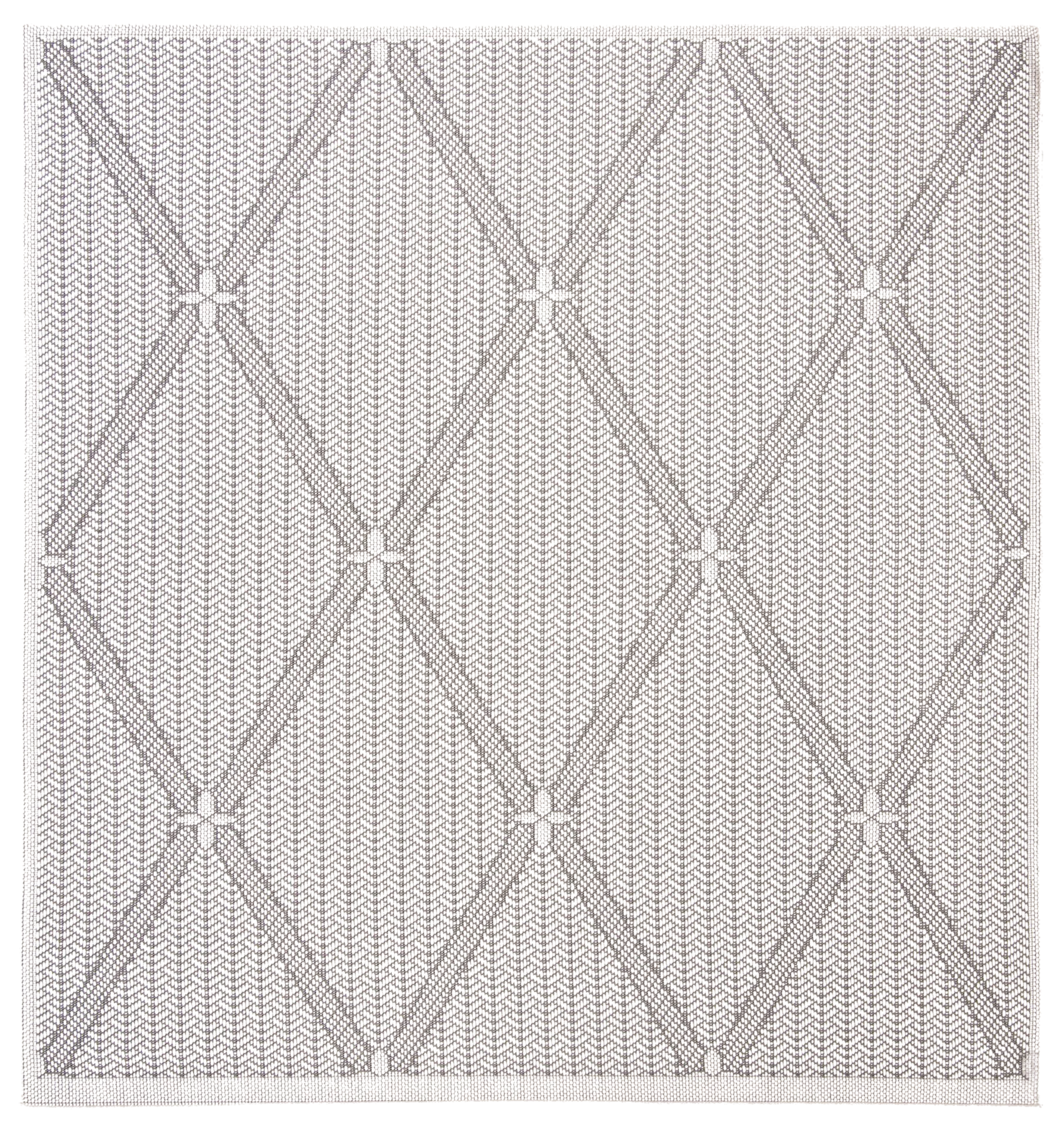 Bermuda Diamond Lattice Washable Outdoor Rug