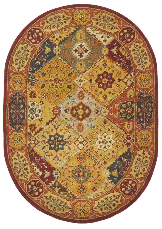 Heritage Diamond Tile Hand-Tufted Wool Rug