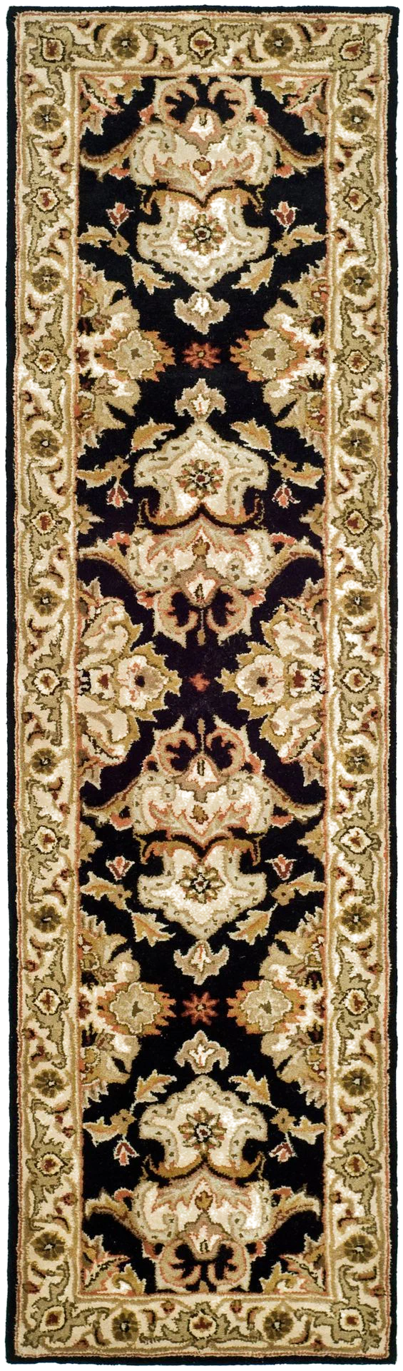 Heritage Repeating Palmette Hand-Tufted Wool Rug