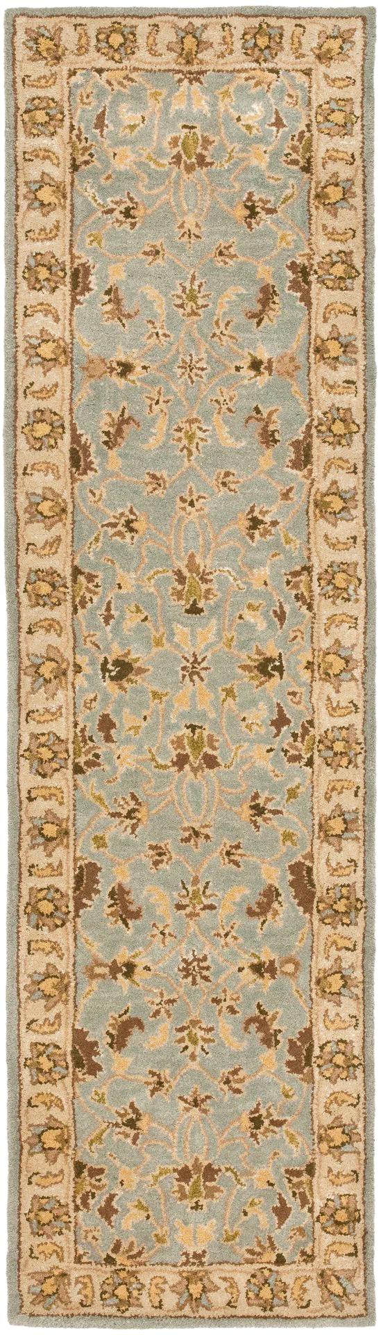 Heritage Acanthus Bordered Hand-Tufted Wool Rug
