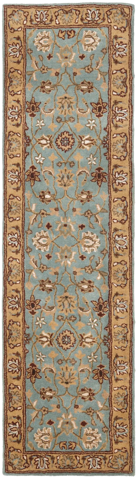 Heritage Botanical Medallion Hand-Tufted Wool Rug