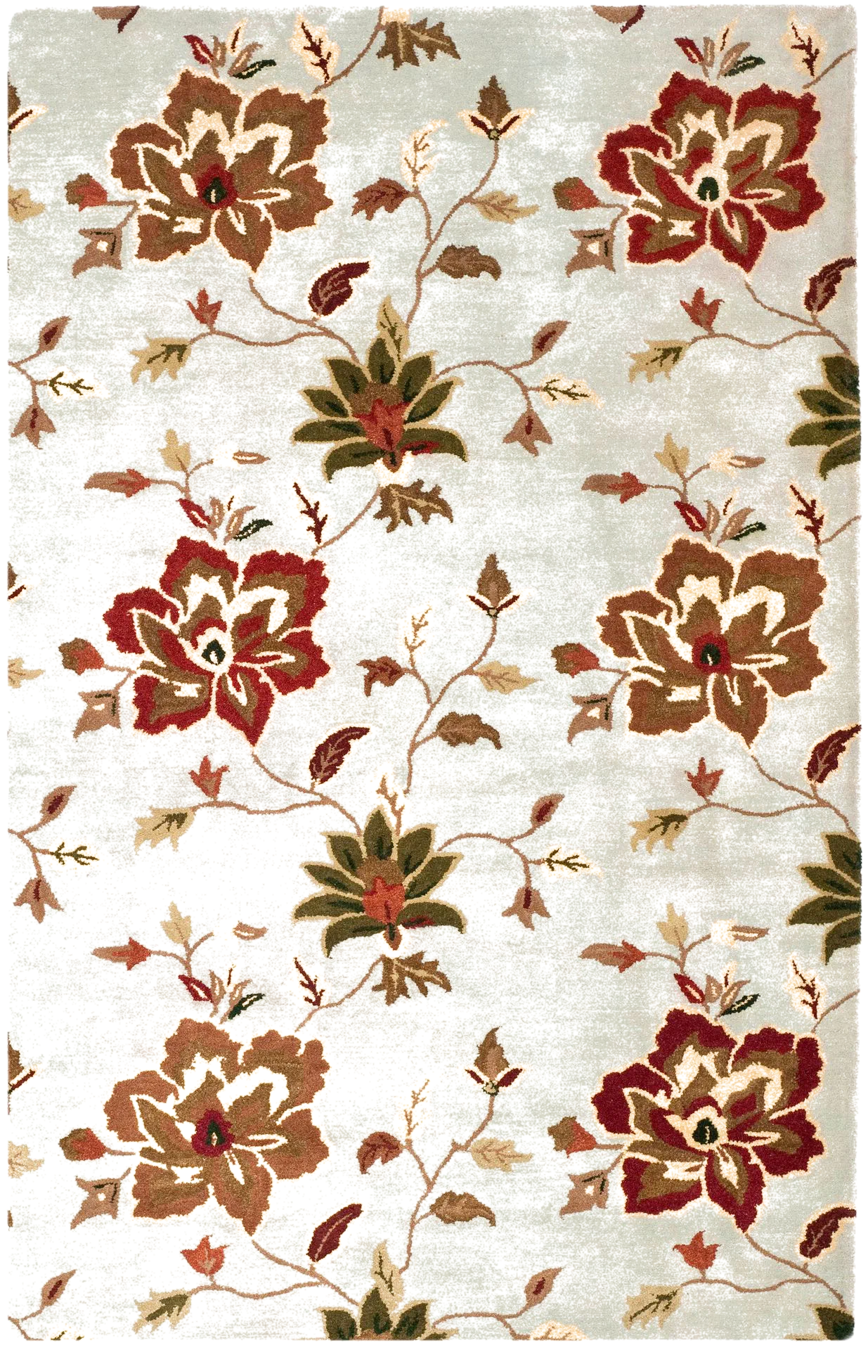 Jardin Floral Sprig Hand-Tufted Wool Rug