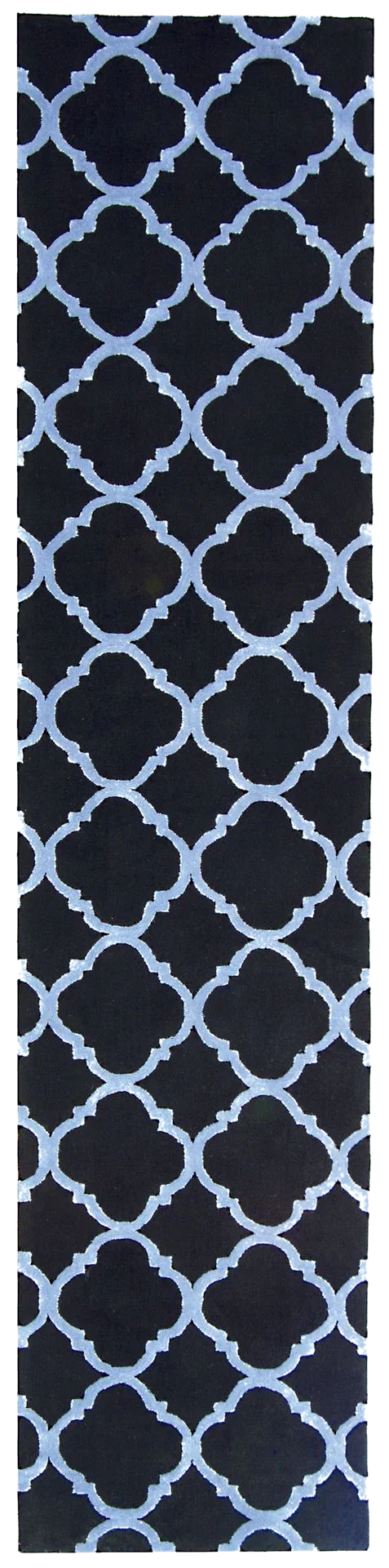 Newport Moroccan Trellis Hand-Hooked Cotton Rug