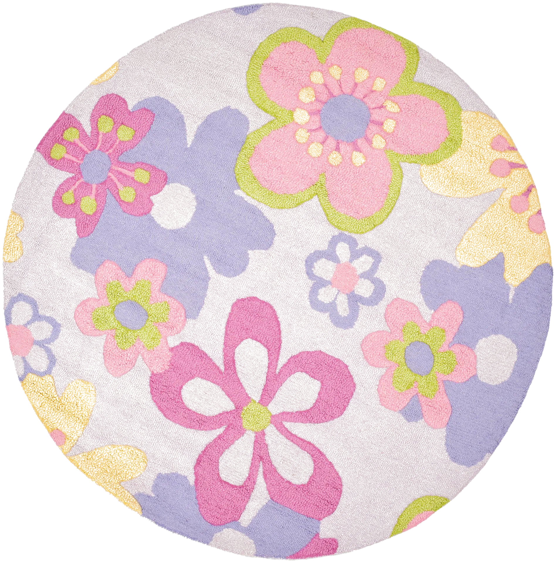 Safavieh Kids Retro Blossom Hand-Tufted Wool Rug