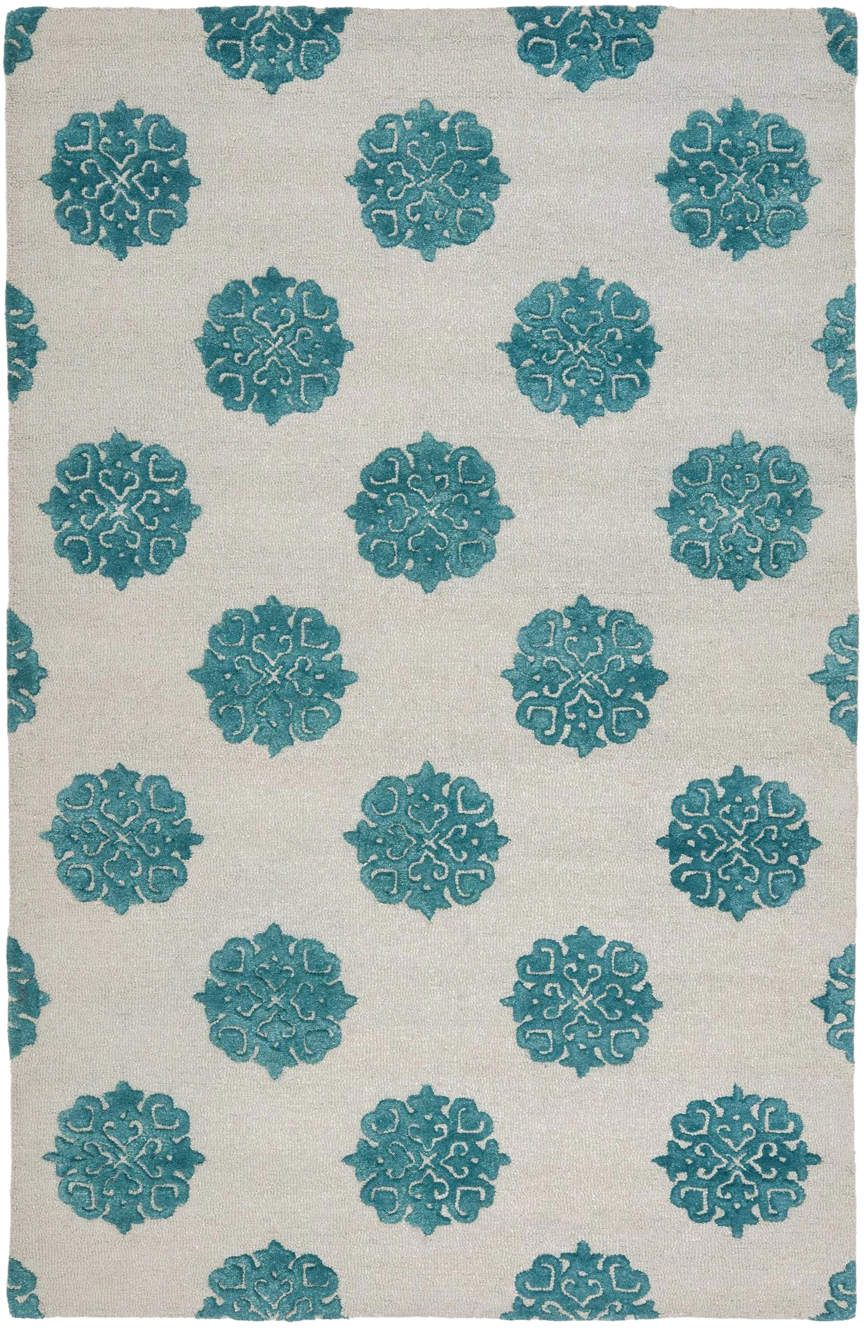 Soho Medallion Hand-Tufted Wool Rug