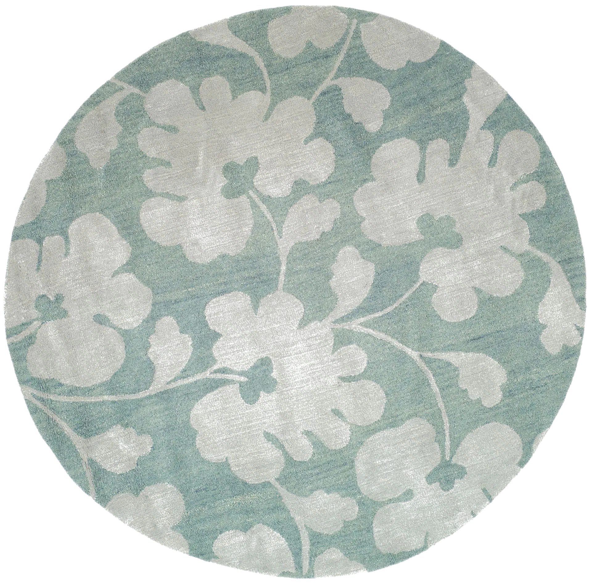 Soho Botanical Silhouette Hand-Tufted Wool Rug