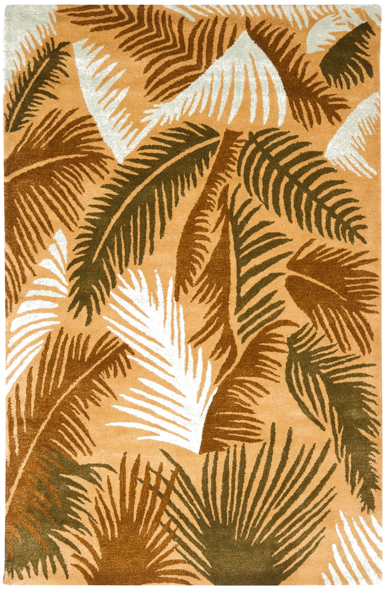 Soho Fern Leaf Hand-Tufted Rug