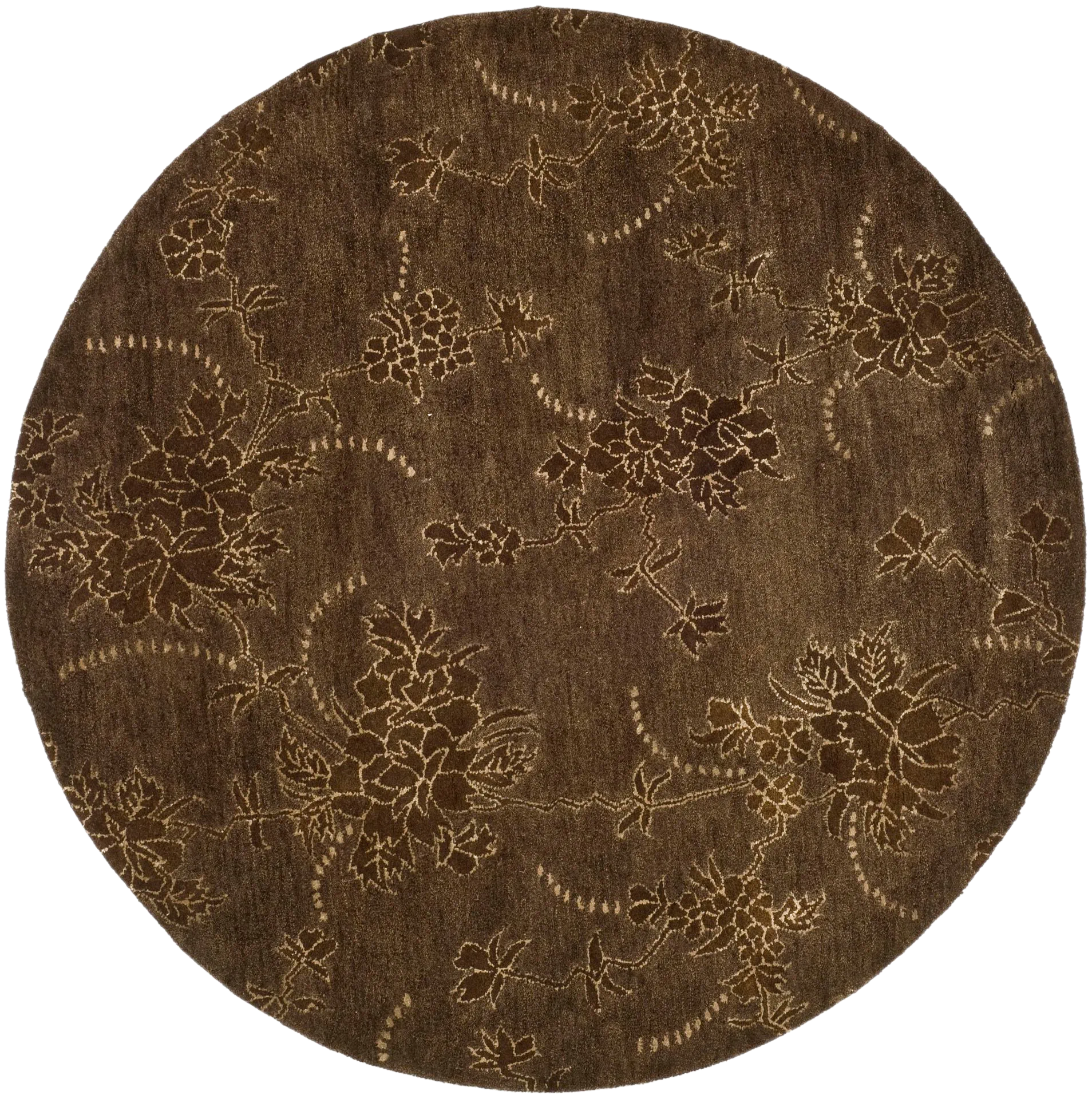 Soho Trailing Floral Hand-Tufted Rug