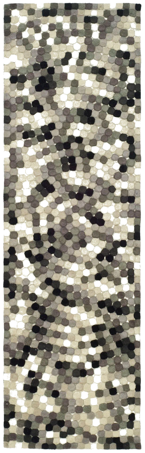 Soho Concentric Mosaic Hand-Tufted Wool Rug