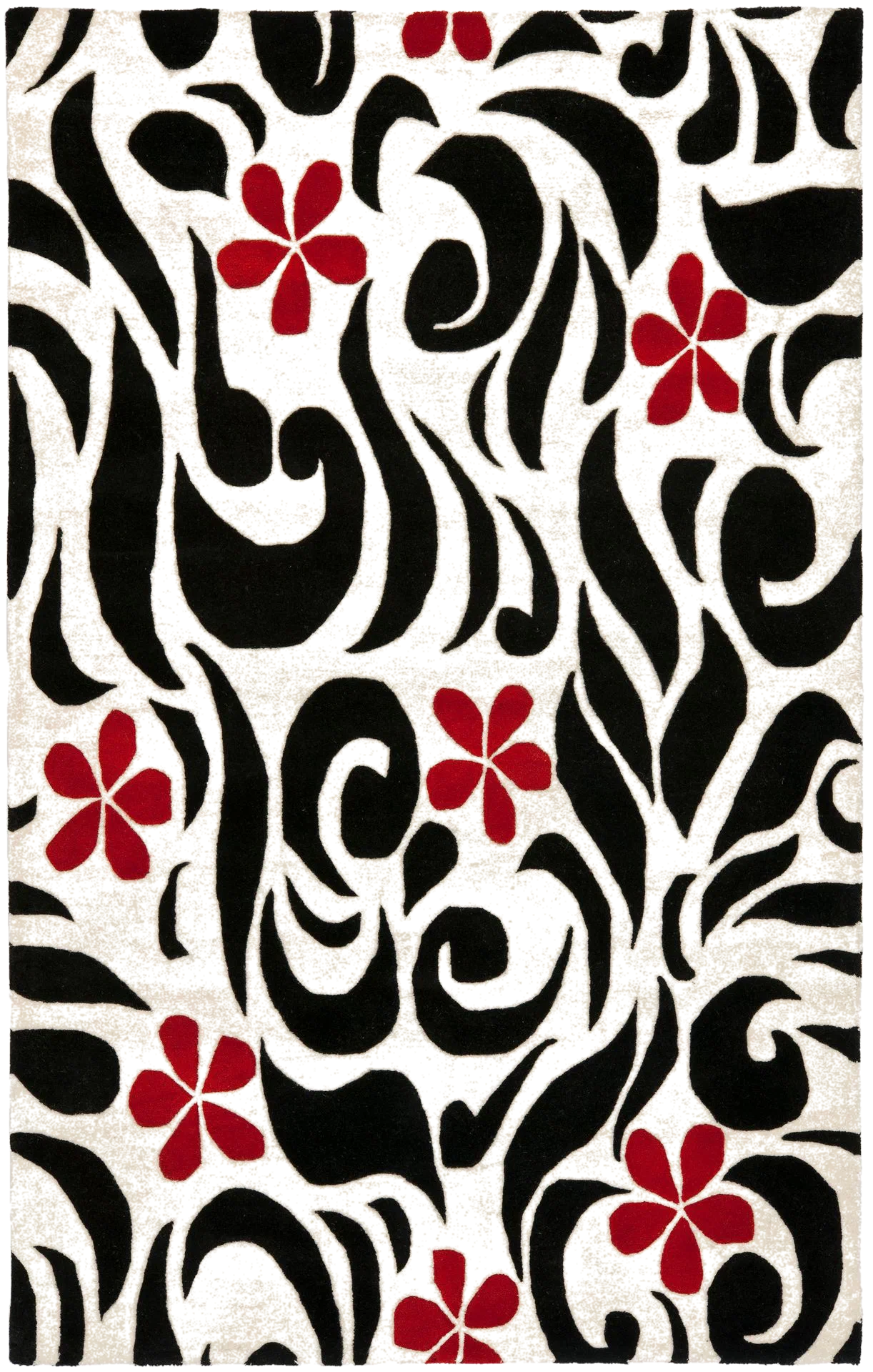 Soho Swirling Vine Hand-Tufted Rug