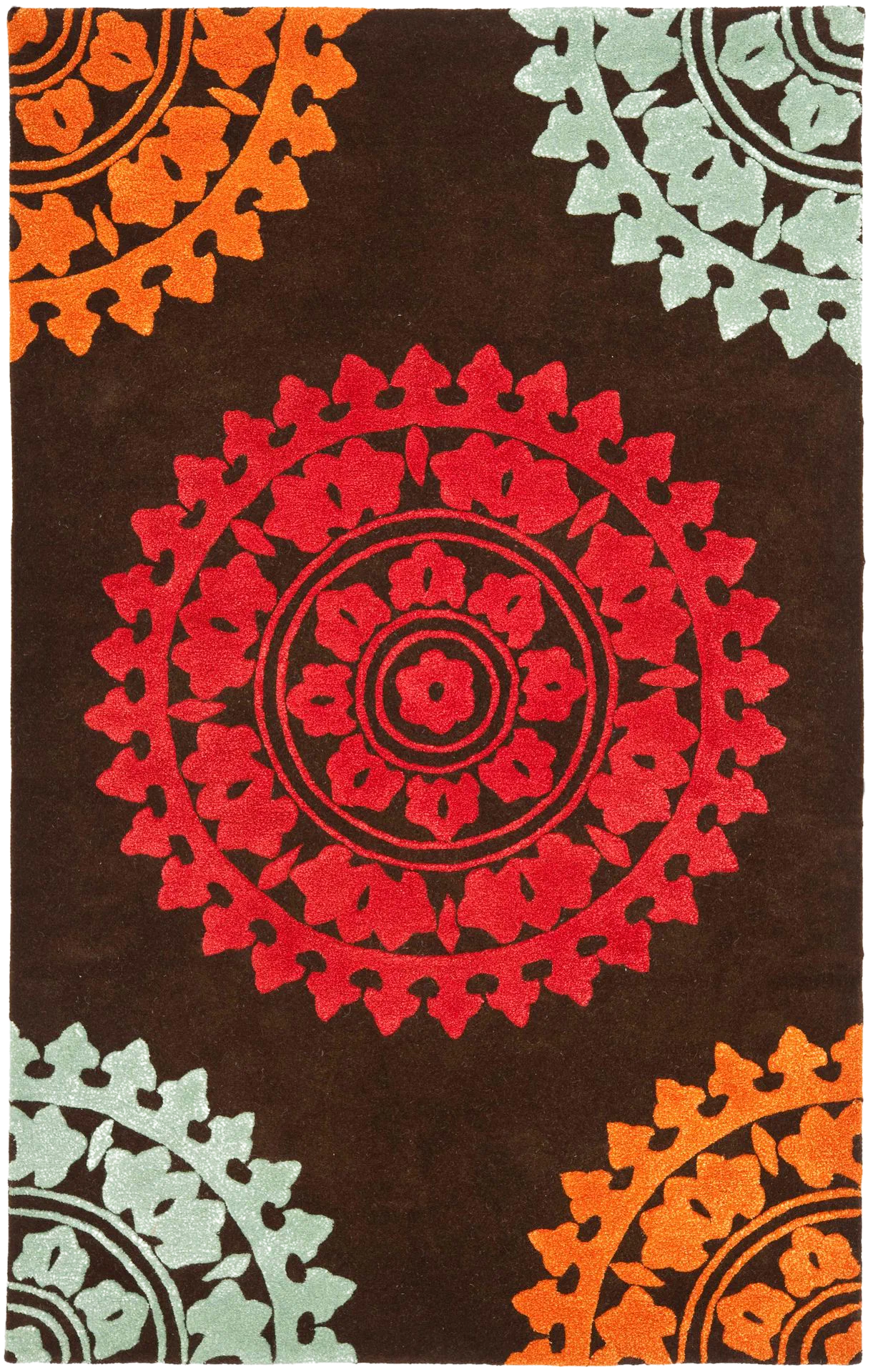 Soho Sunburst Medallion Hand-Tufted Rug