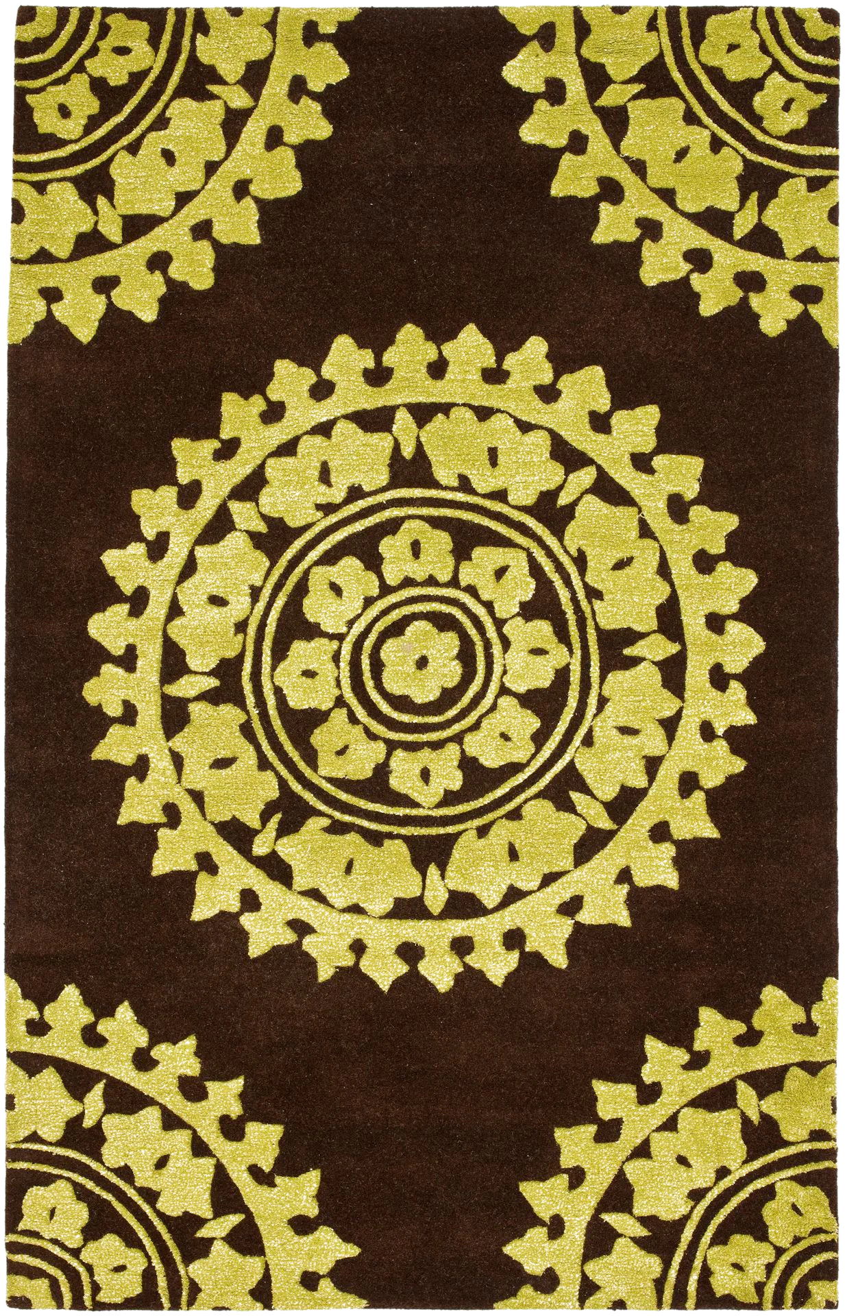 Soho Sunburst Medallion Hand-Tufted Rug