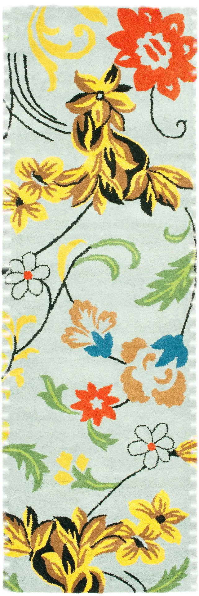 Soho Floral Vine Hand-Tufted Rug