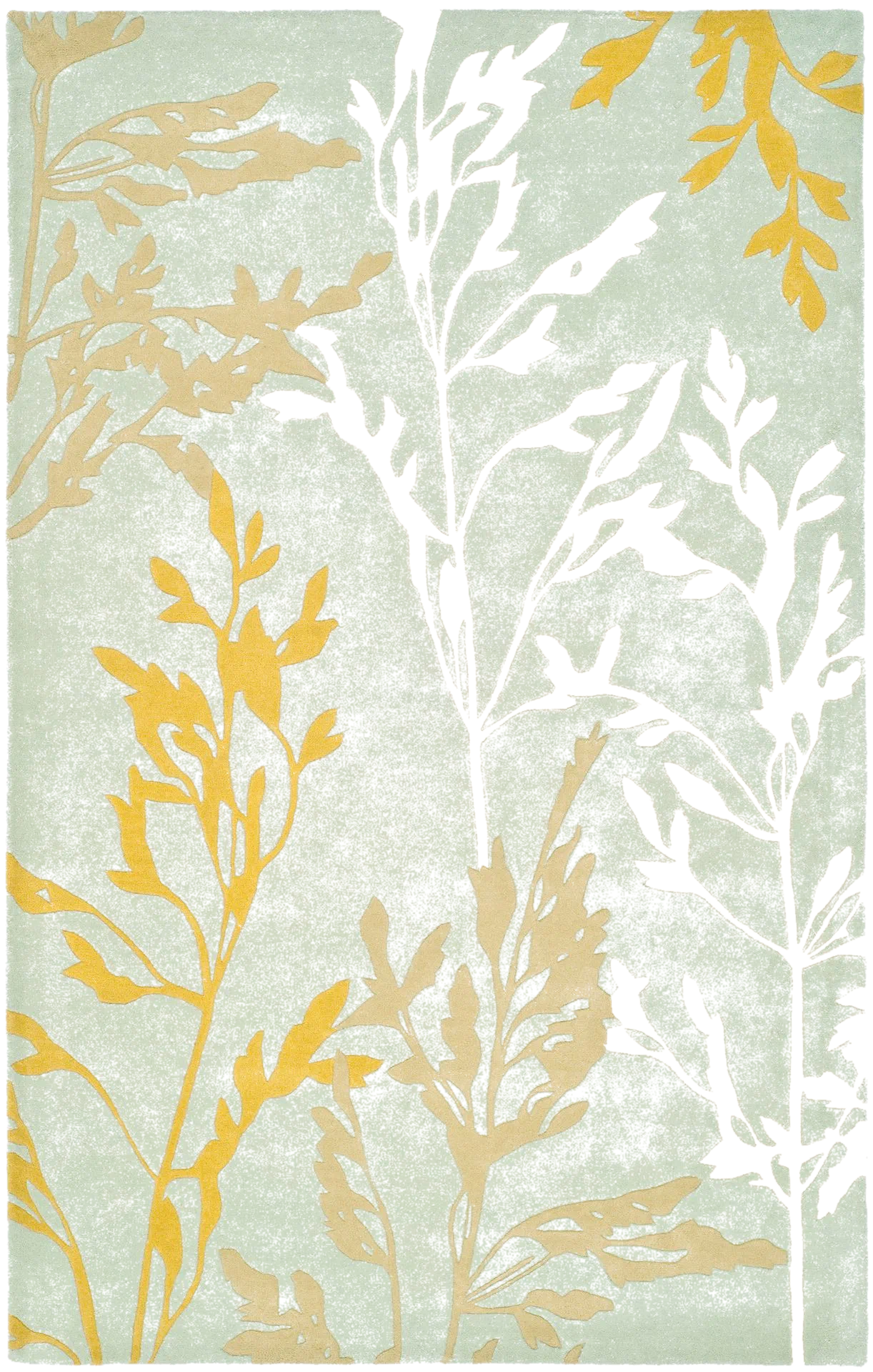 Soho Silhouetted Stems Hand-Tufted Rug