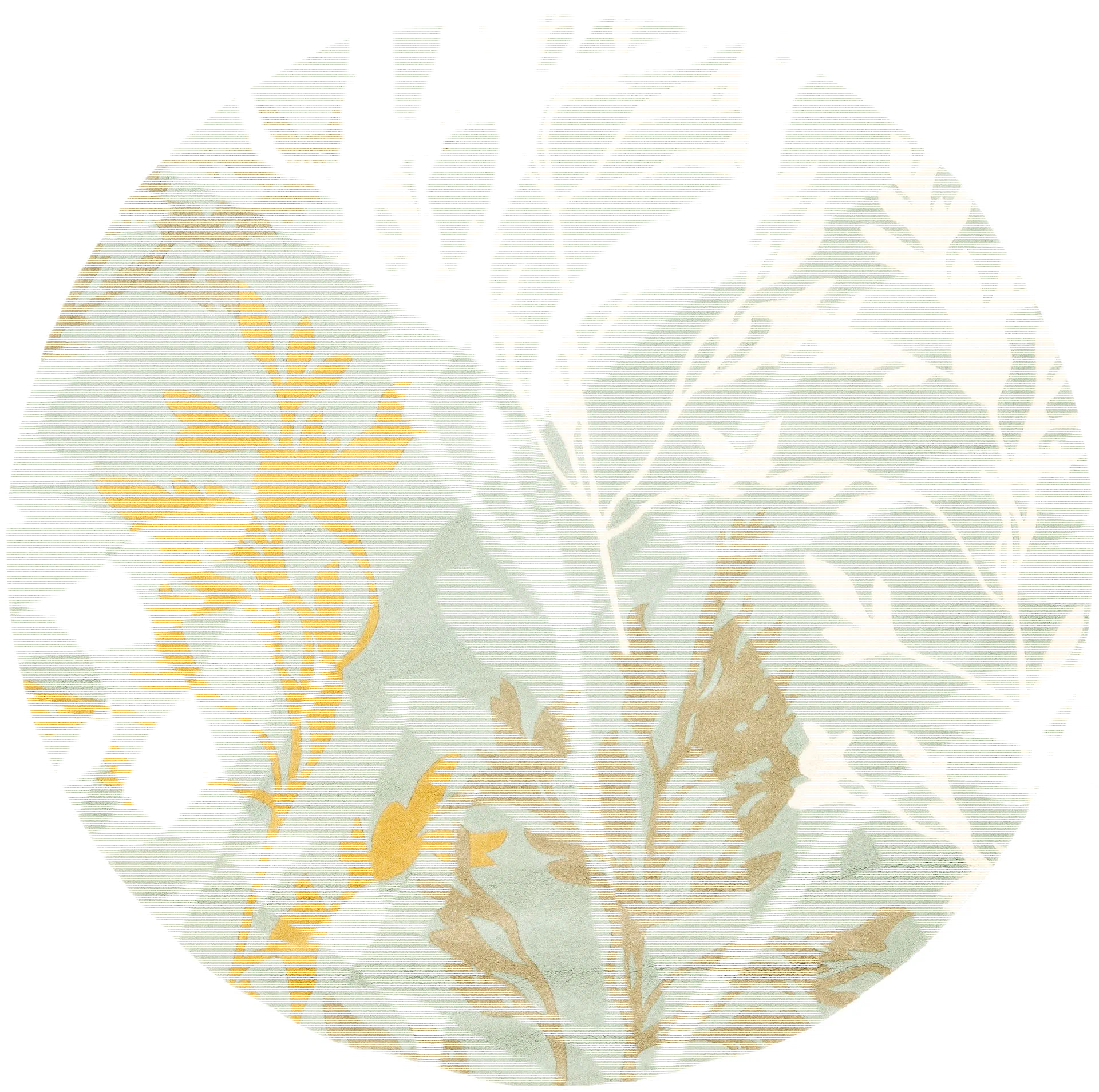 Soho Silhouetted Stems Hand-Tufted Rug