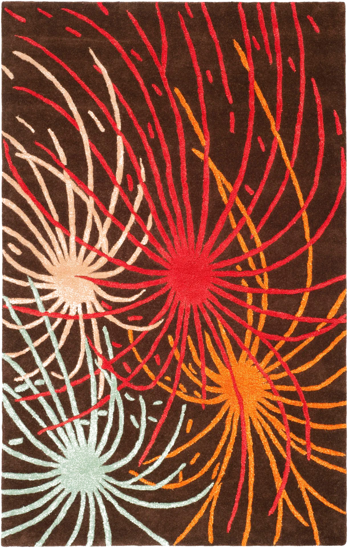 Soho Fireworks Burst Hand-Tufted Rug