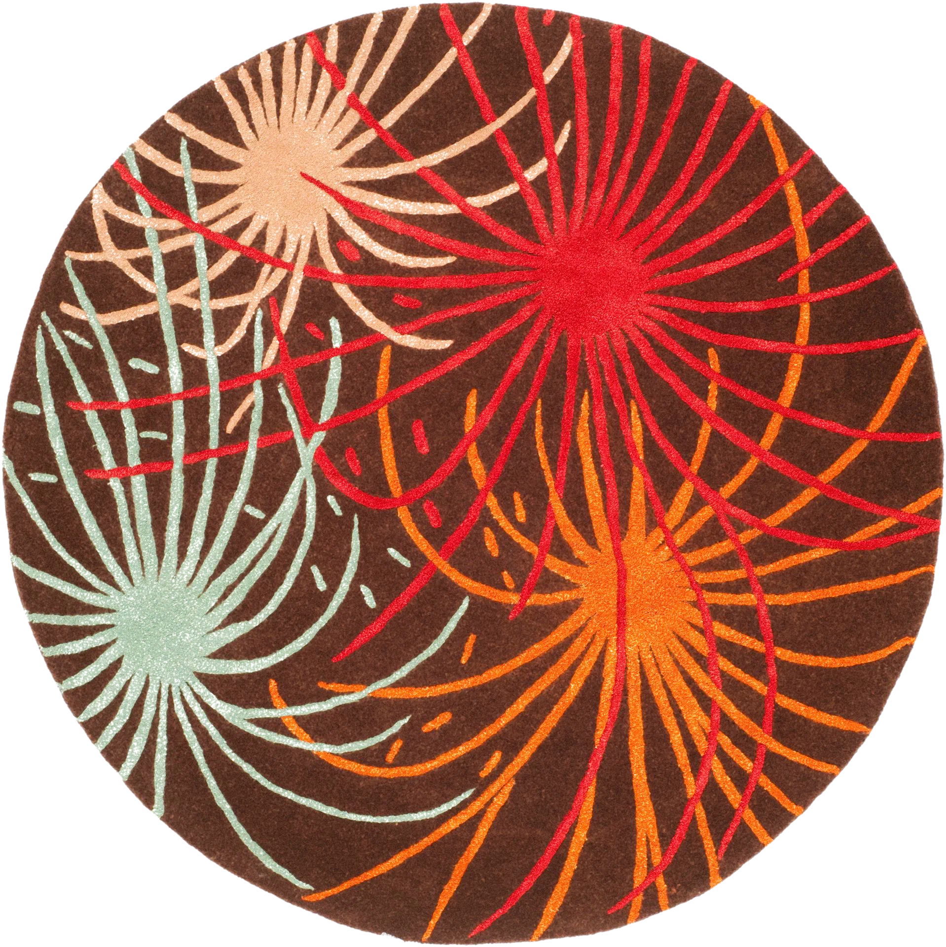 Soho Fireworks Burst Hand-Tufted Rug