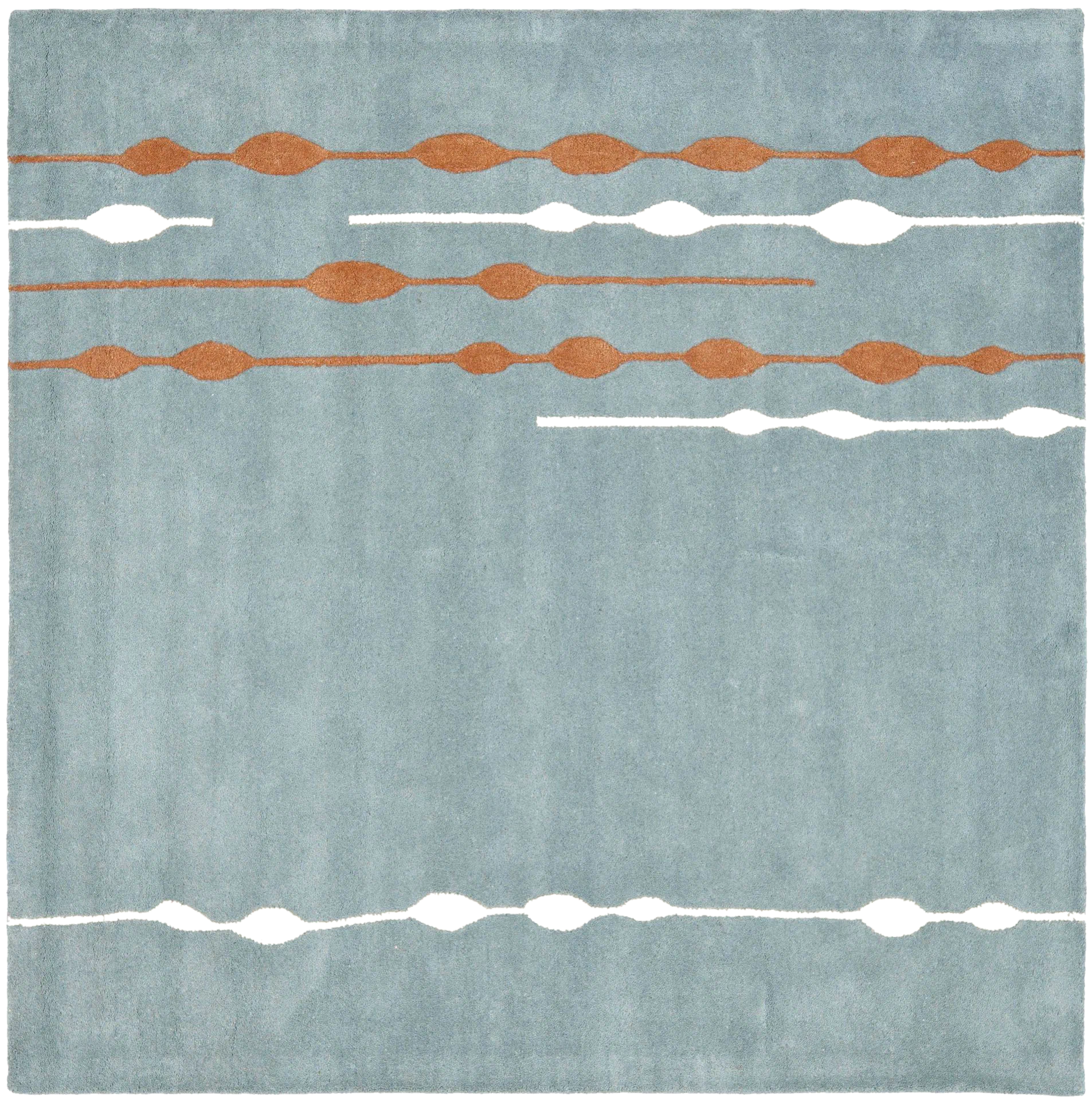 Soho Horizontal Beaded Stripe Hand-Tufted Rug