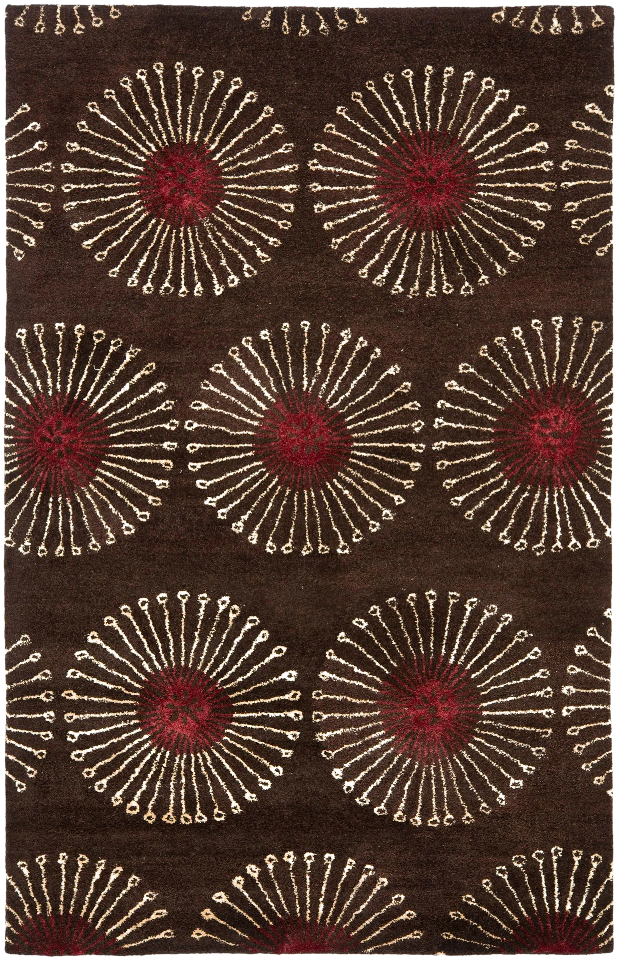 Soho Sunburst Hand-Tufted Wool Rug