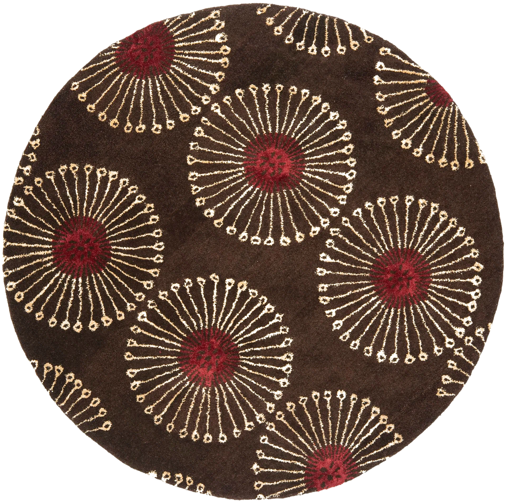 Soho Sunburst Hand-Tufted Wool Rug