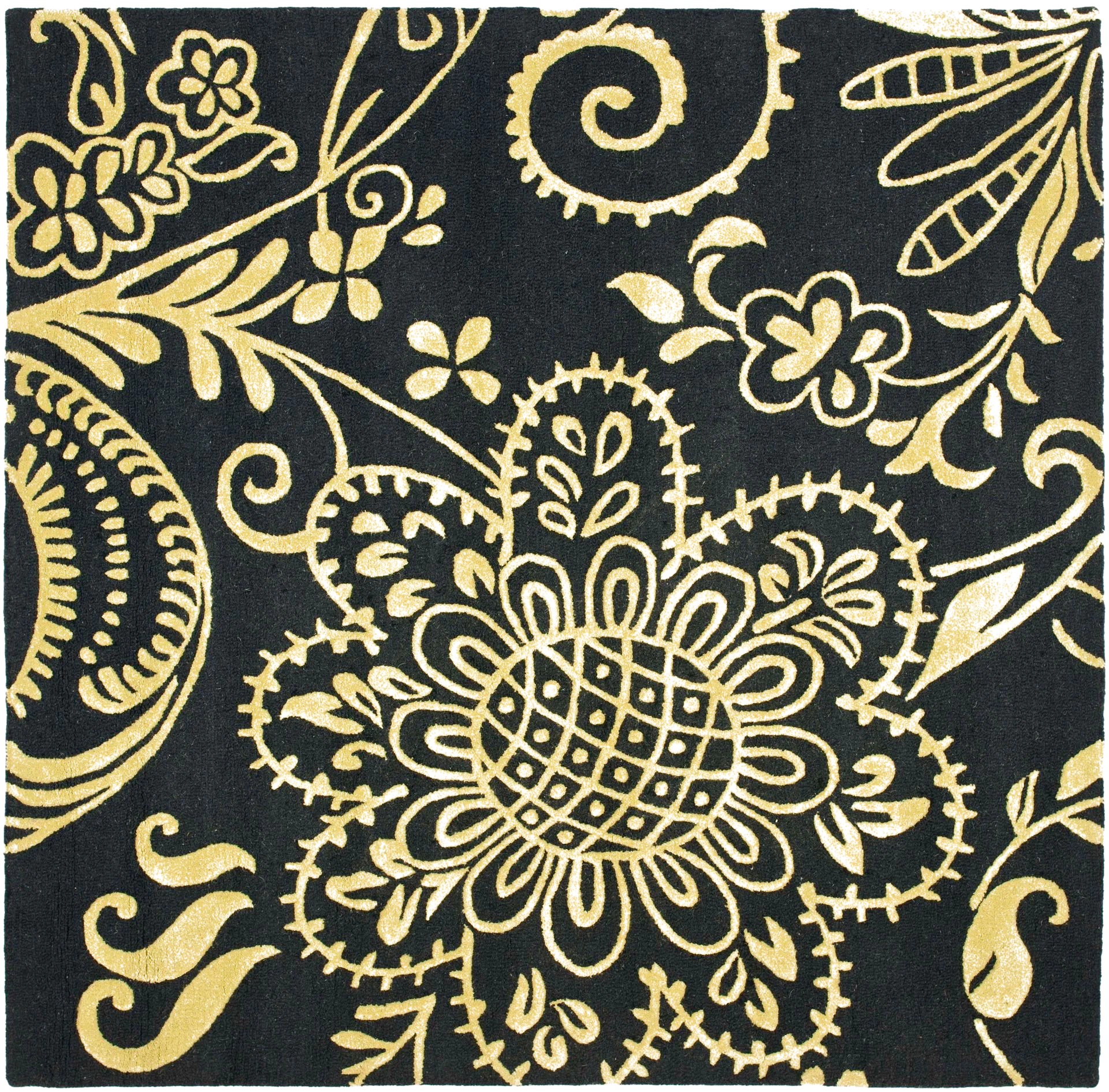 Soho Lace Floral Hand-Tufted Rug
