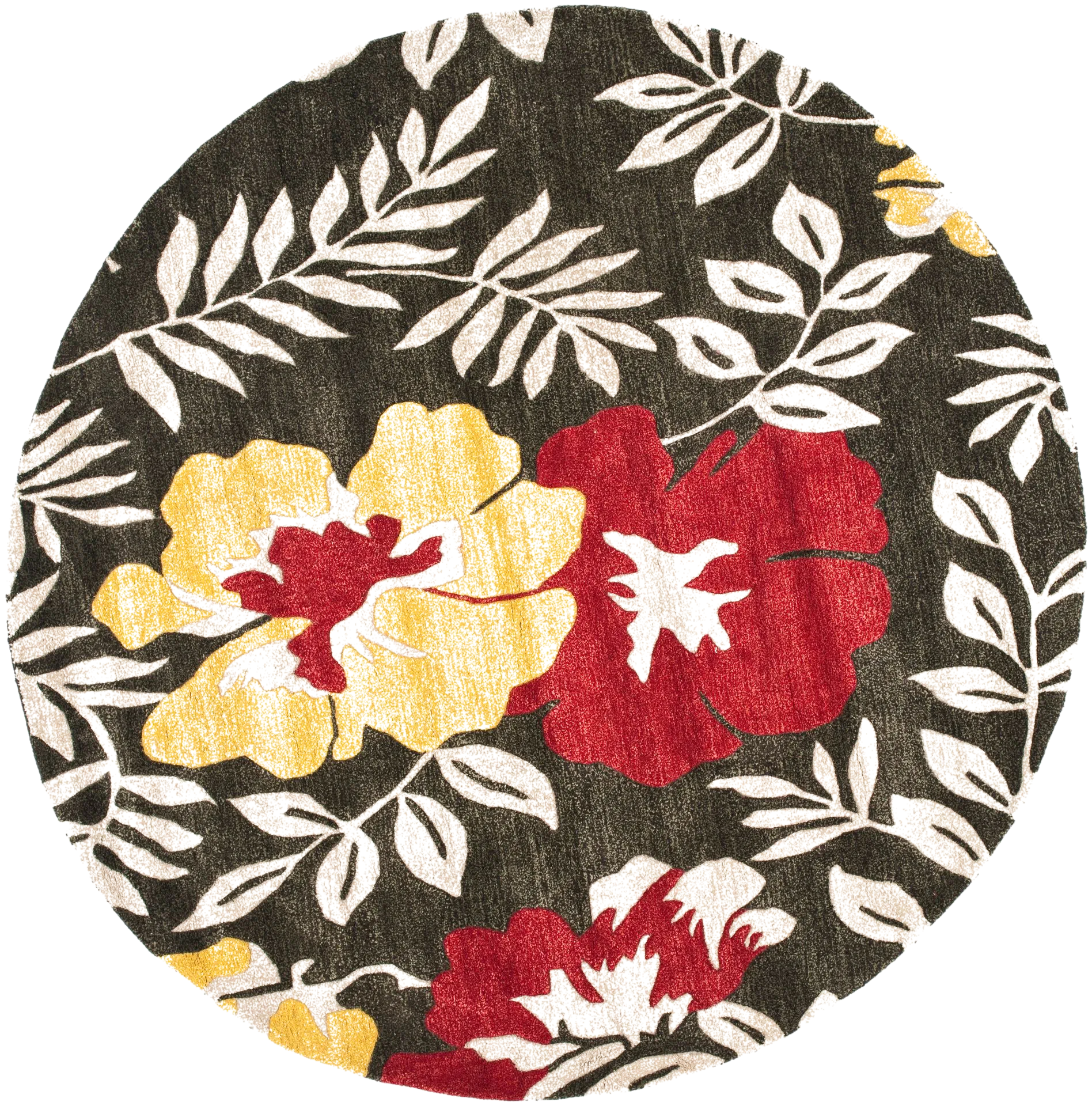 Soho Modern Floral Hand-Tufted Rug