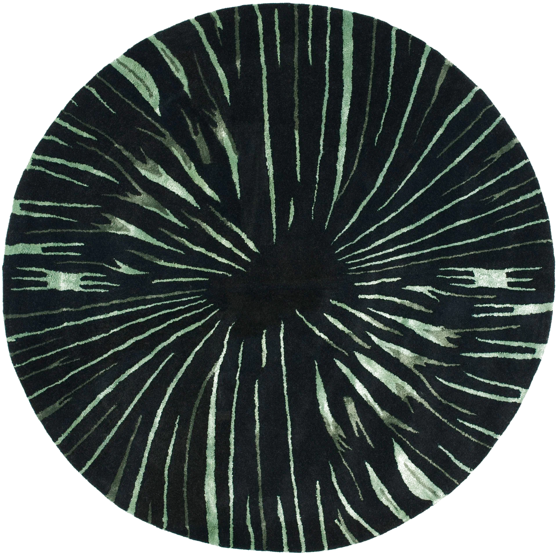 Soho Abstract Burst Hand-Tufted Rug